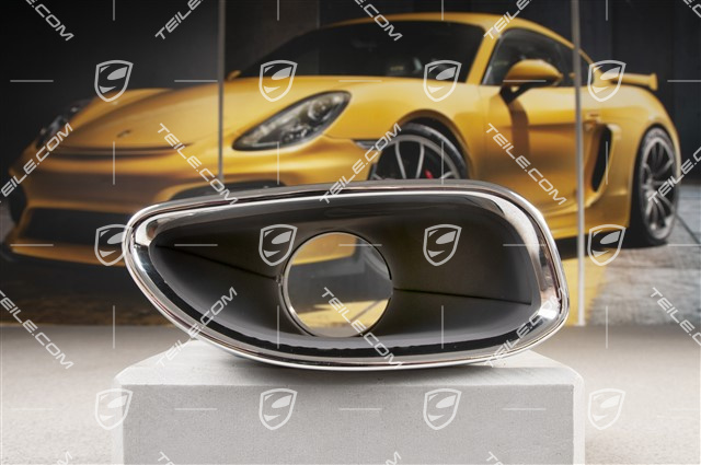 Tailpipe, chrome, Turbo, Facelift 09-, L