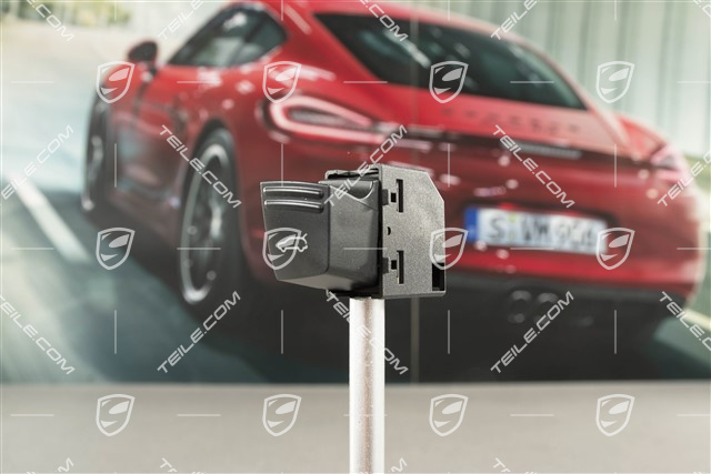 Heckklappe Servoschließung Schalter, Schwarz-matt