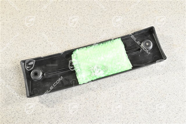 Number plate mounting
