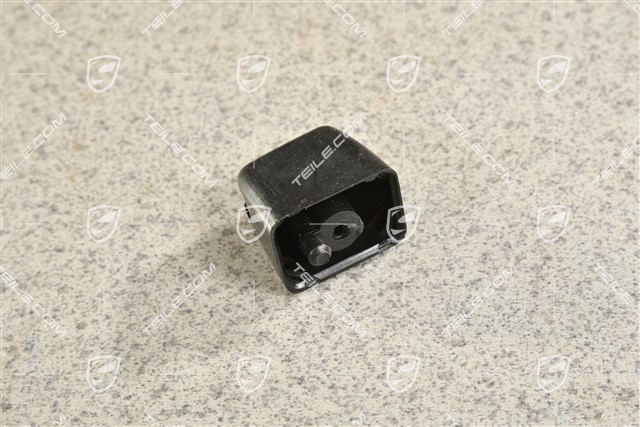 Zaczep / uchwyt blendy przeciwsłonecznej, wewnętrzny, czarny, L=R