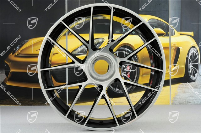 20" Felge Turbo Sport III, Zentralverschluss, 9J x 20 ET51, schwarz