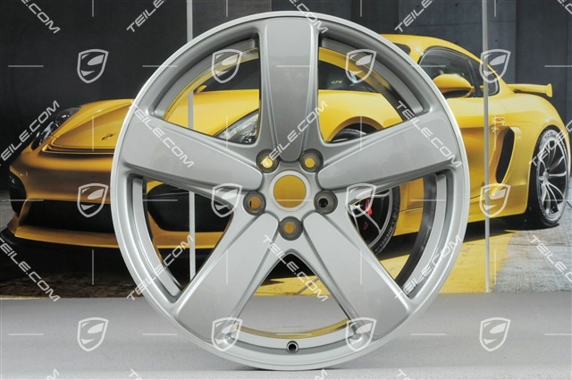 19"-inch alloy wheel Macan SportClassic, 8J x 19 ET21 + 9J x 19 ET21, Silver Metallic