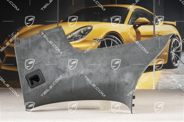 Verkleidung von D-Säule, Alcantara Schwarz, ohne Bose, R