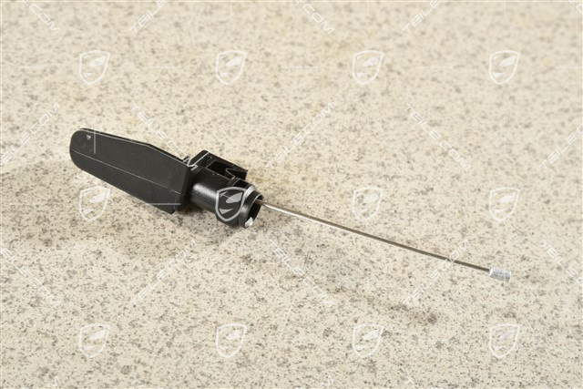 Engine lid lock cable