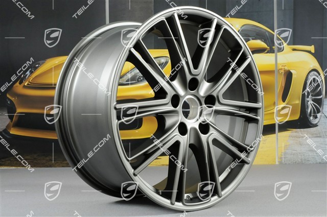 20" Felgensatz Exclusive Design, 10,5J x 20 ET71 + 9,5J x 20 ET71, für Winterbetrieb, Platinum Seidenglanz