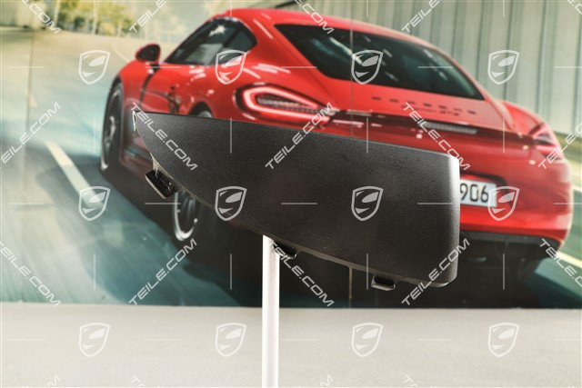 Blenda kratki zderzaka, czarny mat, Sport Design / GTS, L