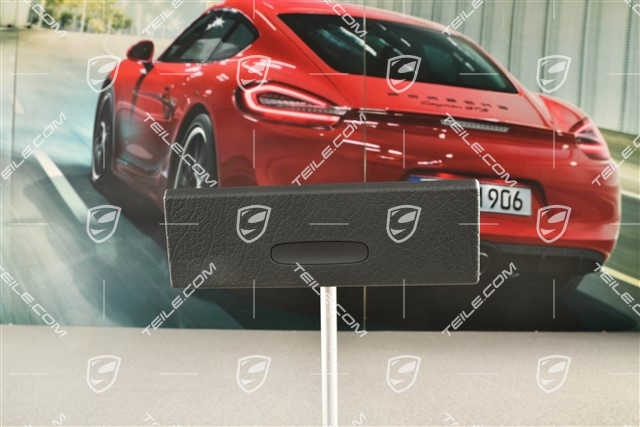 Blende / Abdeckung des Ascher, Schwarz