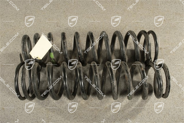 Turbo / C2 / C4, Schraubenfeder, HA, KENN - Grün