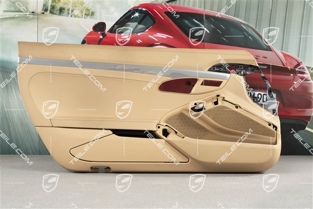 Tapicerka drzwi, sound system ASK, Memory, skóra, Luxor beige, L