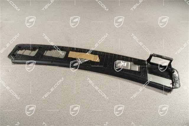 Blende für hintere Stoßstange, Edelstahl, Reserverad