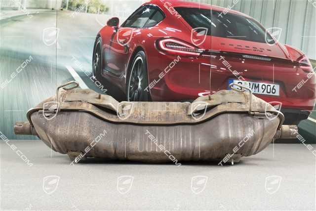 Tłumik, Boxster i Boxster S