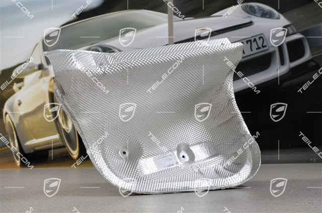 Heat shield, C2 / C4 / C4S / GT3, L Heat shield, C2 / C4 / C4S / GT3, L
