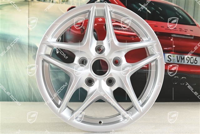 17-inch Boxster III wheel, 7J x 17 ET55