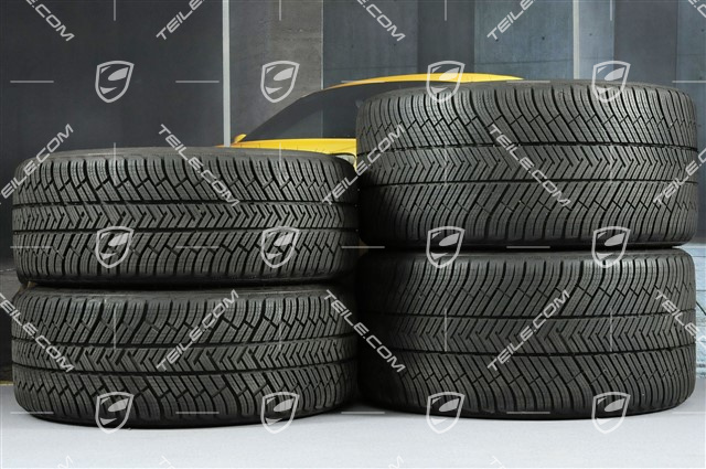 20" Carrera S (III) Winterräder Satz, 8,5J x 20 ET51 + 11J x 20 ET70 + NEUE Michelin Winterreifen 245/35 ZR20 + 295/30 ZR20, mit RDK-Sensoren