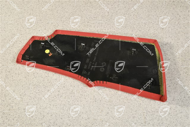 Cabrio, Pokrywa / klapka mechanizmu dachu, czerwona, L