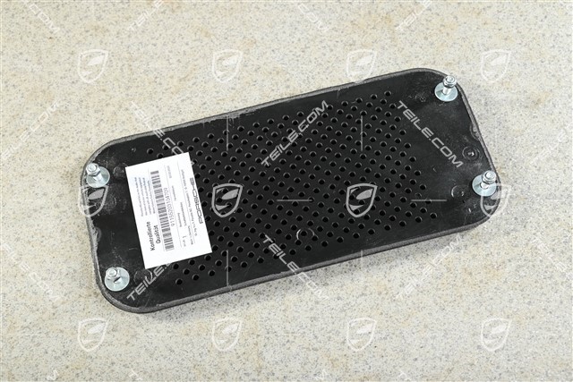 Pokrywa / osłona głośnika, skóropodobna