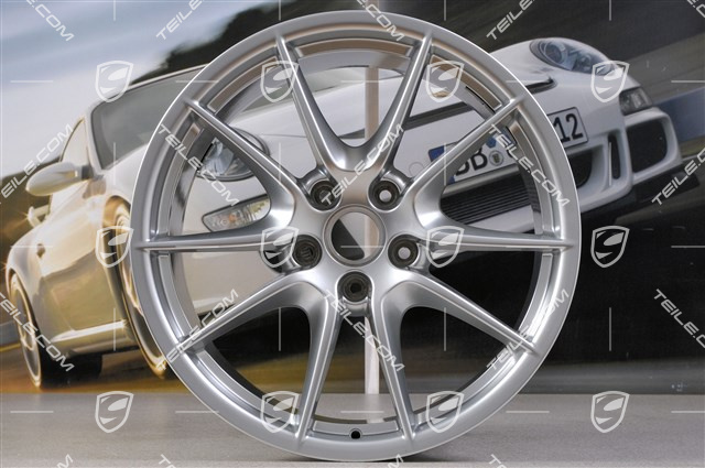 20" Felge, Carrera S III, Brilliantchromlack, 9,5J x 20 ET45