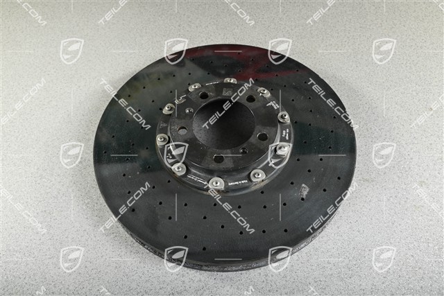 PCCB Keramik-Bremsscheibe, 20" / 420mm, stark beschädigt, R