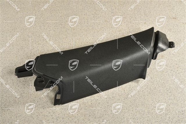 Verkleidung C-Säule, Schwarz, L