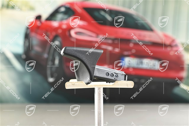 Rear seat tilting handle / control button, Black, R