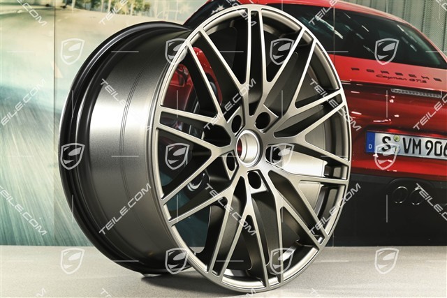 21" Komplet felg RS Spyder Design, 11J x 21 ET49 + 9,5J x 21 ET46, Turbonite