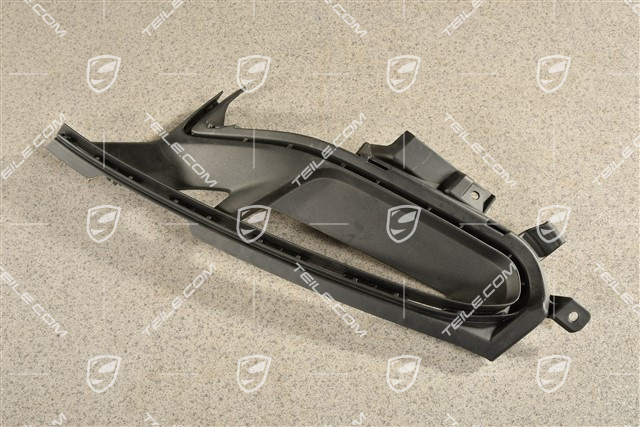 Front bumper lateral grille, R