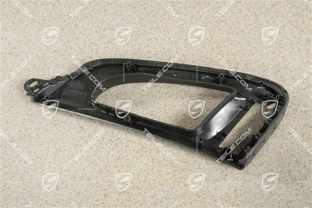 Blenda tapicerki, Osłona klamki, Przód, Pamięć, Czarna, R