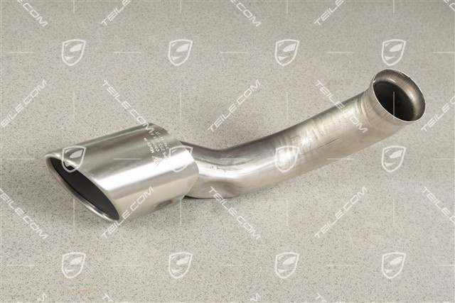 Endrohr, Abgasendrohr standard, 4-rohr Optik, Innen, L