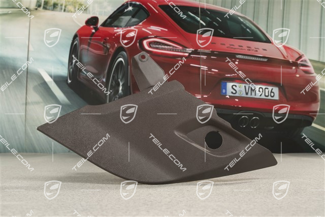 Mittelkonsole, Blende/ Fußraum Auslassventil, Seitlich, Espresso, R