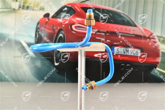 Druckleitung, Kompressor -> Ventilblock, Niveauregelung , Blau