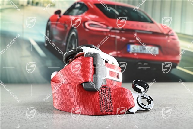 Sicherheitsgurt, Karminrot, cabrio, vorn, R
