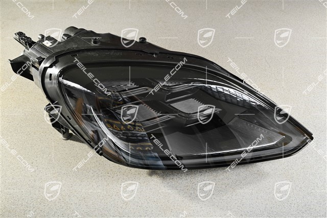 LED Headlamp with variable light distribution, R