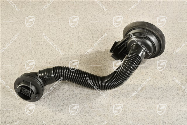 Engine oil filler neck