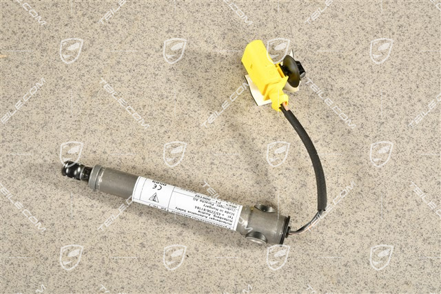 Hood / bonnet hinge pyrotechnic actuator, L=R