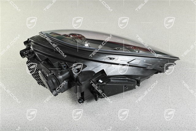 Xenon headlight, without control unit and D1S xenon bulb, with curve light, ECE, Dynamic levelling, black, L