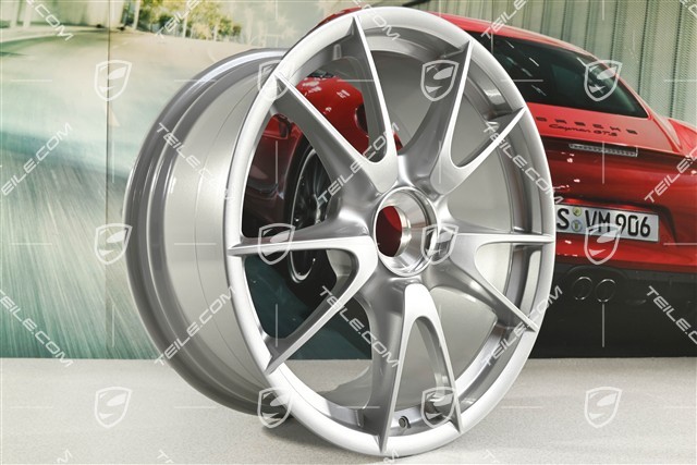 19" Felge GT3RS / GT3RS 4.0, GT-Silber, 9J x 19 ET47