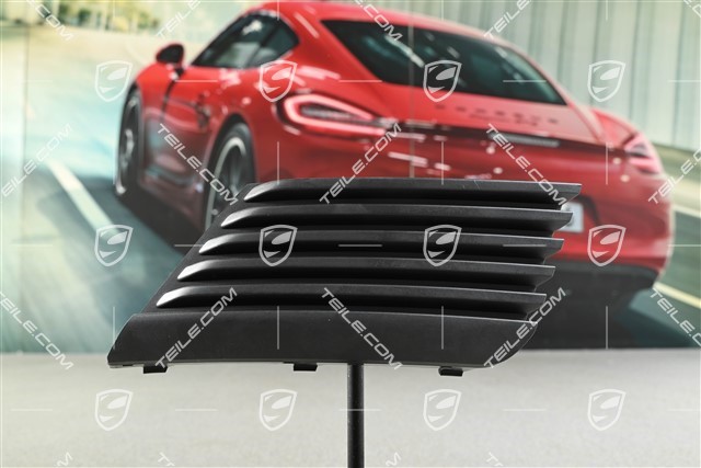 Cross Turismo, Rear bumper, Towing hook lug cover / cap / trim, Black matte, L