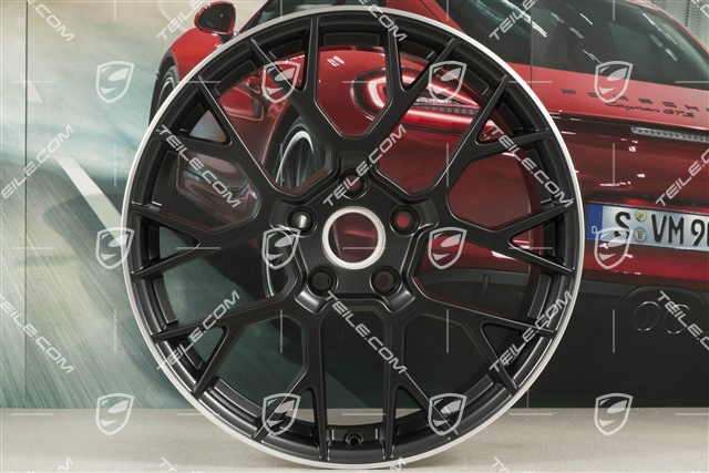 20" RS Spyder Felge, 8,5J x 20 ET53, schwarz seidenmatt
