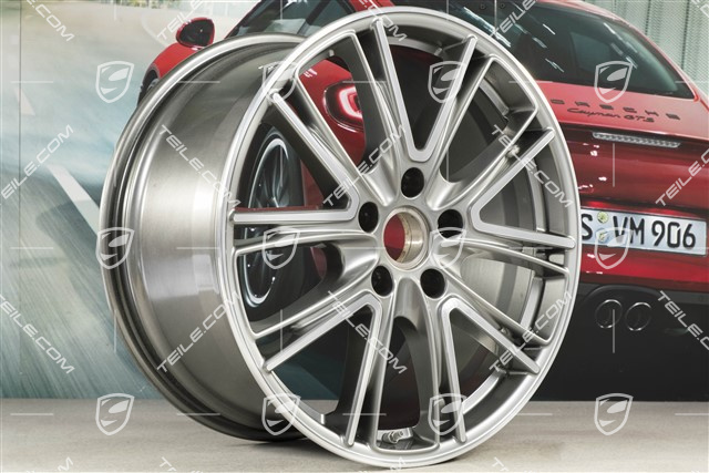 20" felga Exclusive Design, 10,5J x 20 ET71, do użytku w zimie, platinum silver
