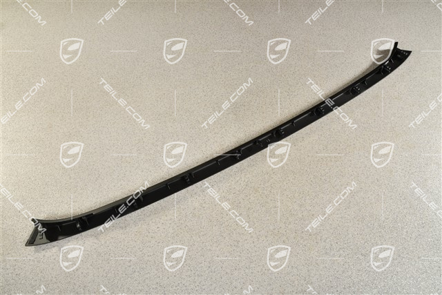 Targa, Verdeckkasten Verkleidung, mittelteil, Schwarz