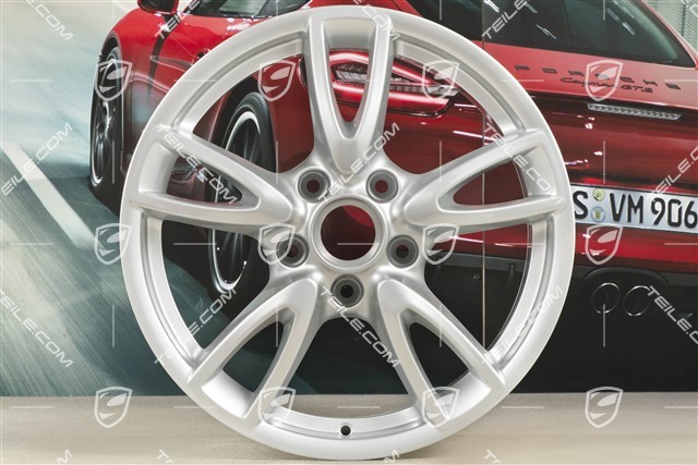 18-inch Carrera IV wheel set, 8J x 18 ET57 + 10,5J x 18 ET60, C2 / C2S