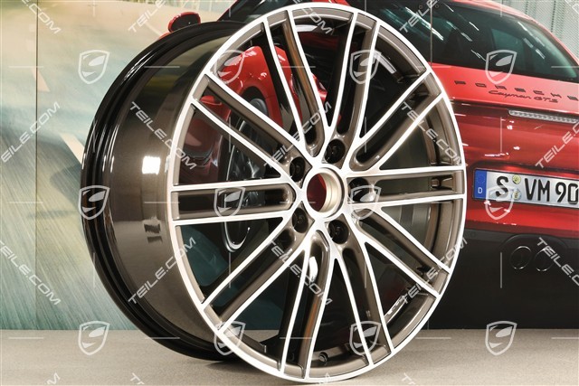 21" Felga Turbo IV, 9,5J x 21 ET71, Titan
