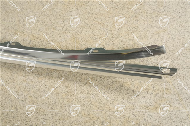 Zierleiste, Dachrahmen vorne, Aluminium, R