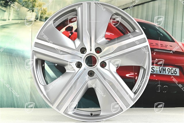 22-inch wheel rim Macan Exclusive Design, 9J x 22 ET29, right