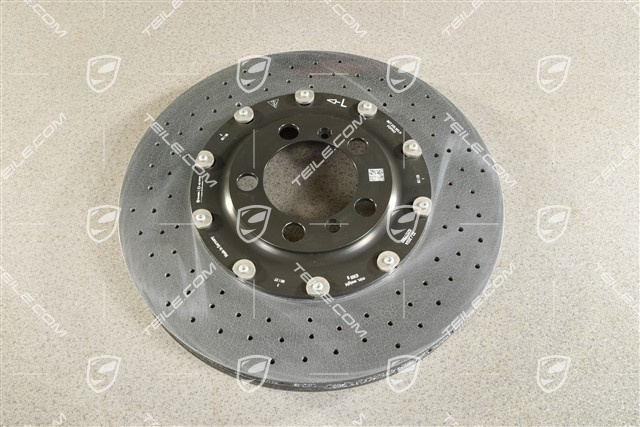 GT3 / GT3RS / S/T, Tarcza hamulcowa przednia, PCCB, L