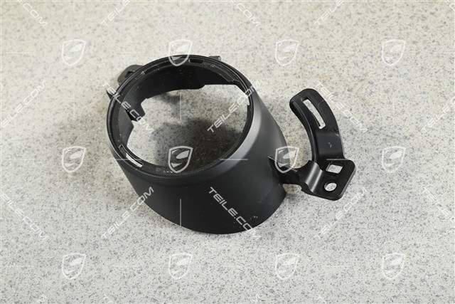 Cover, additional headlamp, black mat, L