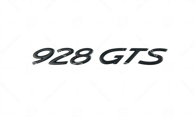 Napis na samochód / logo "928 GTS" Napis na samochód / logo "928 GTS"