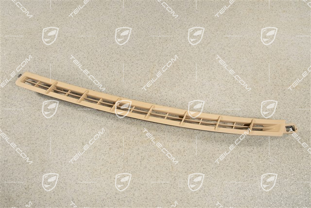 Defroster trim, Luxor beige, L