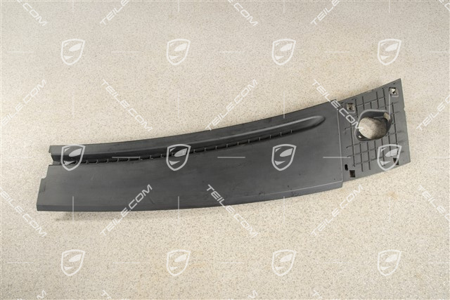 Defrosterblende, Schwarz, L