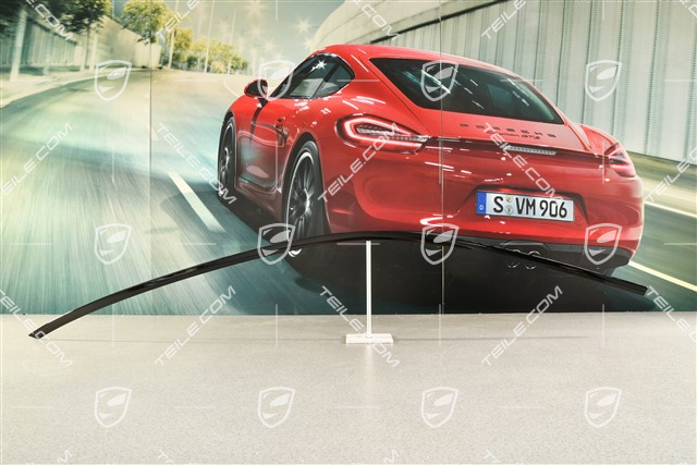 Zierleiste, seitlich, oben, Schwarz,  R